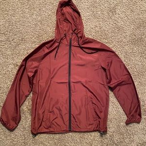 Light Maroon Windbreaker
